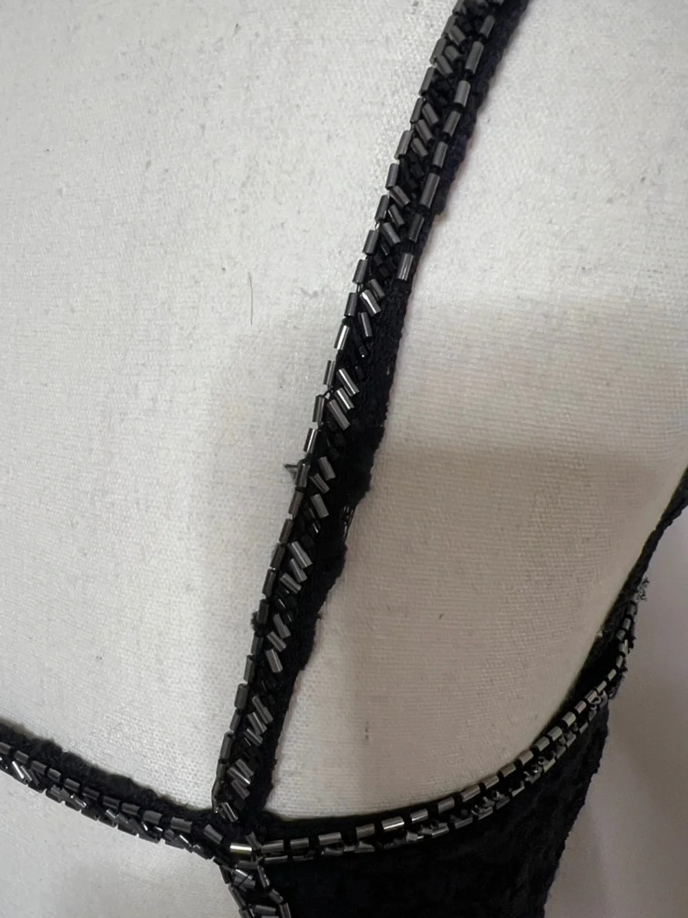 🐼🎬🎓Abercrombie Elegant Black Lace Maxi Dress with Spaghetti Straps